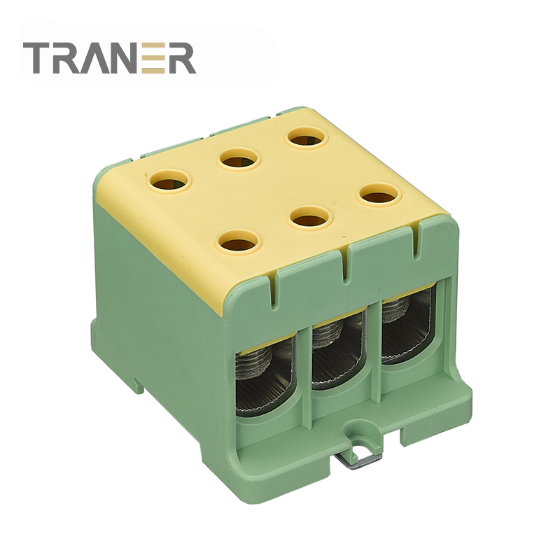 TR 150 series 3 ways Al/Cu universal terminal block