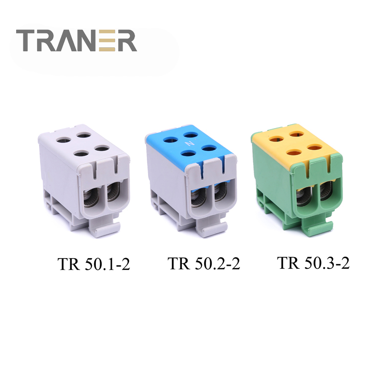 TR 50 series 2 ways Al/Cu universal terminal block
